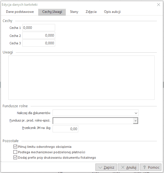 Dodaj prefix przy drukowaniu dokumentu fiskalnego